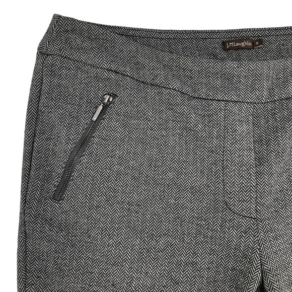 J. McLaughlin Womens Size 8 Elastic Waistband Skinny Ross Pants Pull-On - Picture 7 of 8